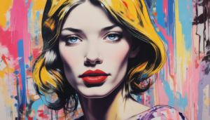 Ilustración Abstracta de Mujer ilustrasuralq