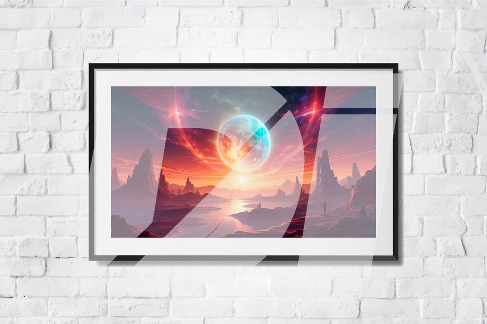 Paisaje Cósmico de un Planeta Alienígena - Imagen 2