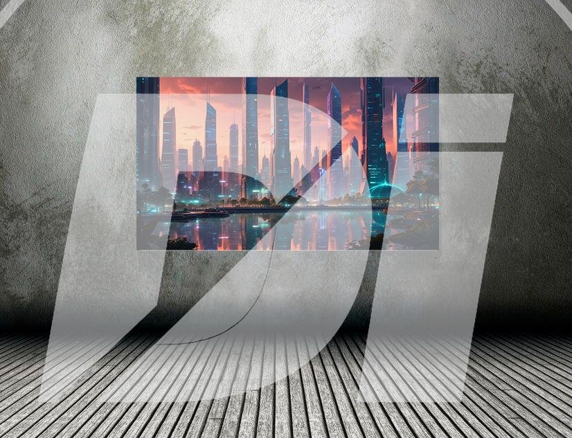 Paisaje Urbano Futurista - Imagen 2