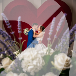 Beso Corazón Novios