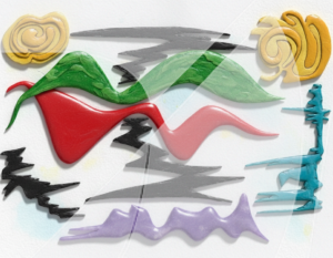 Dibujo abstracto Elemental