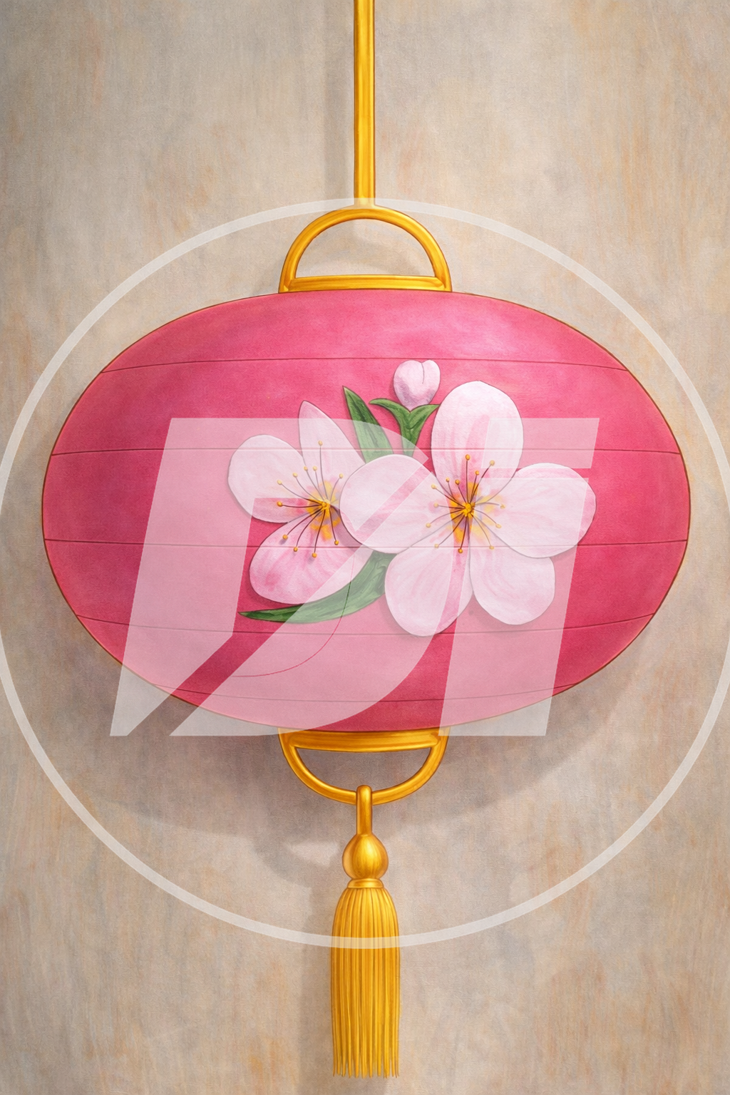 Farol Floral Rosa