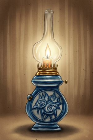 Quinqué Azul