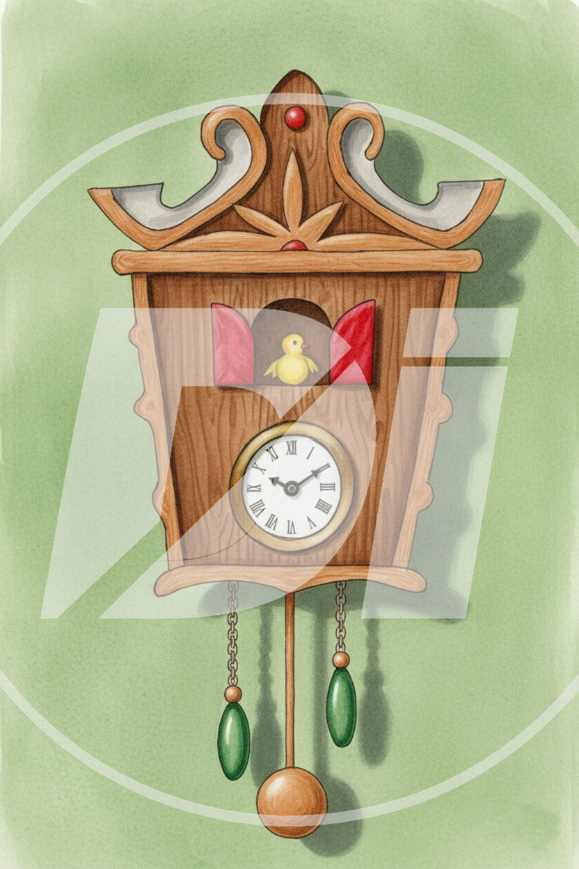 Reloj de Cuco Decorativo