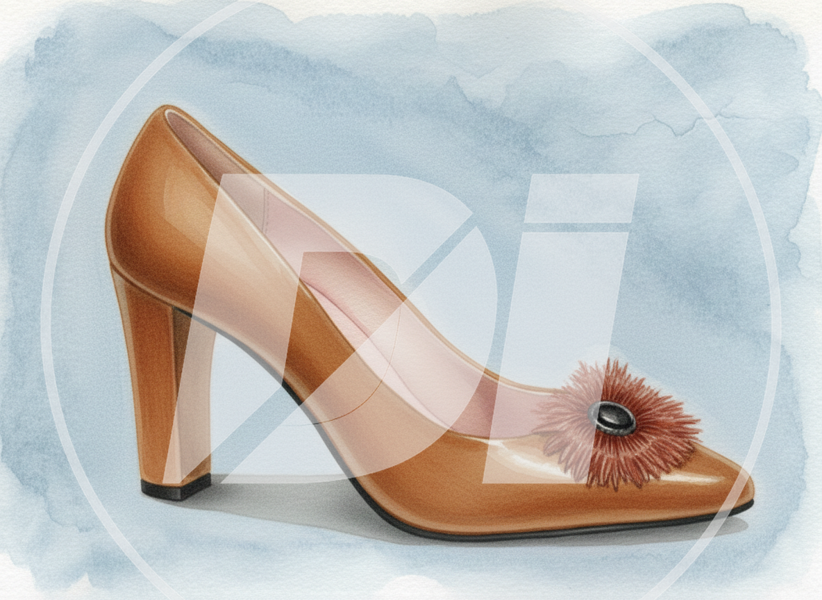Zapato con flor