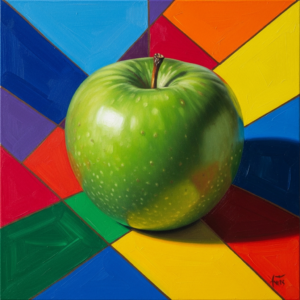 Manzana oleo 8k