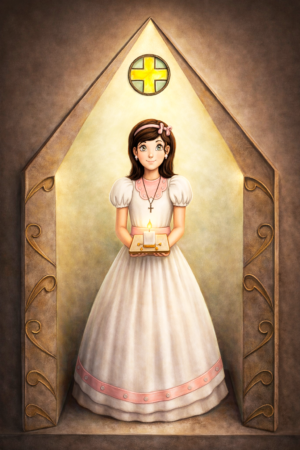 Niña comunion
