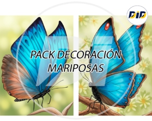 Pack decoracion mariposas